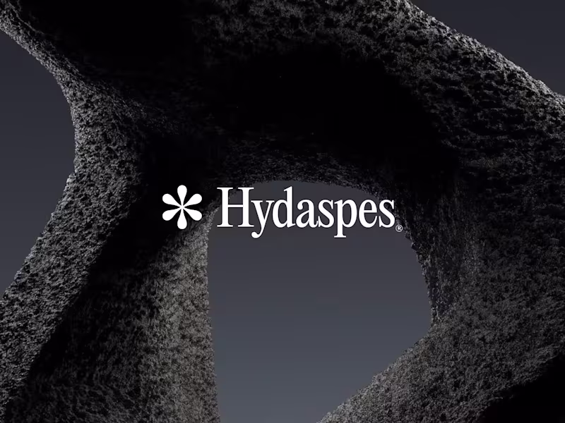 Cover image for Brand & Visual Identity for Hydaspes