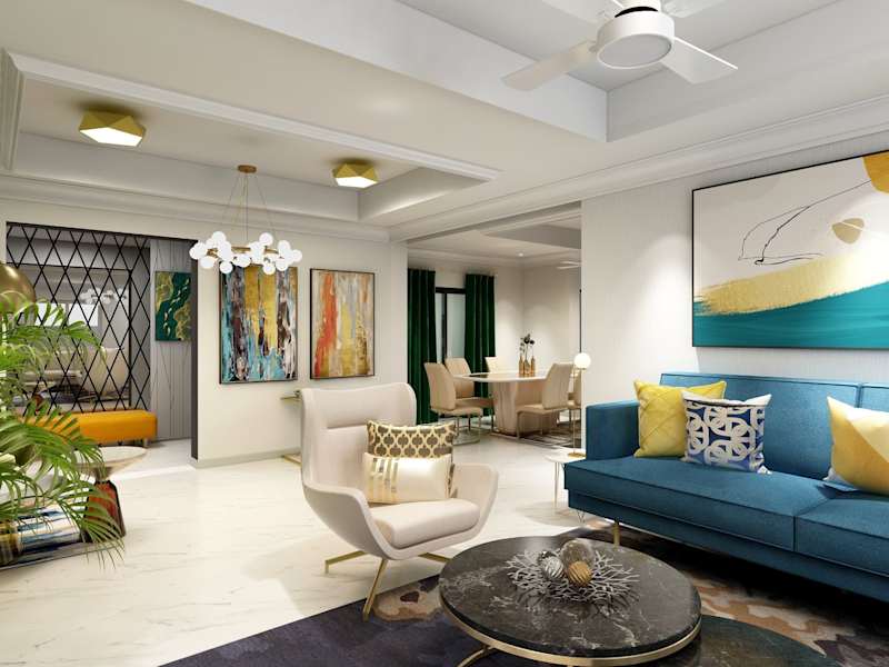 Cover image for Lux Meets Bold Colours: Private Residential 