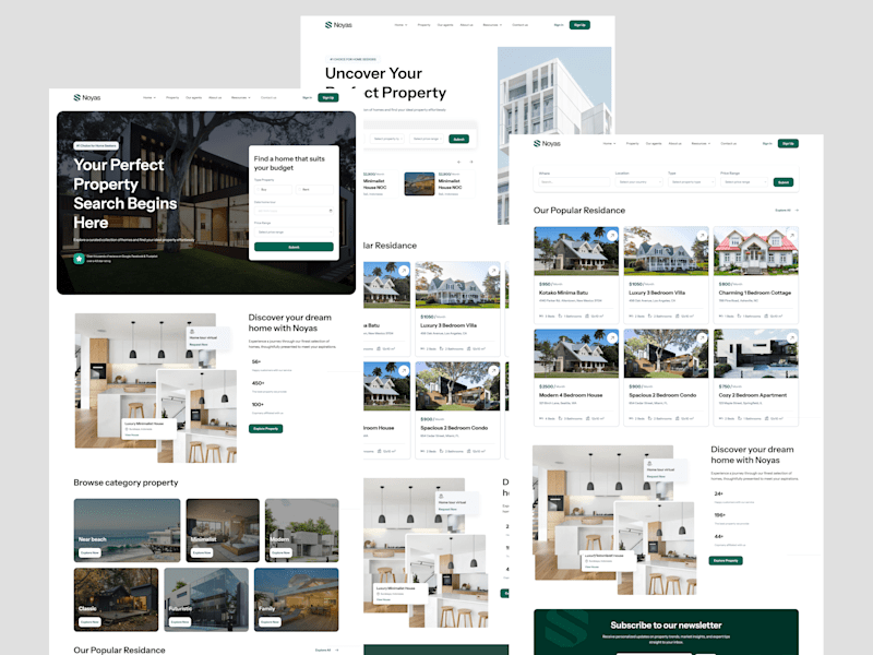 Cover image for Noyas - Webflow HTML website template