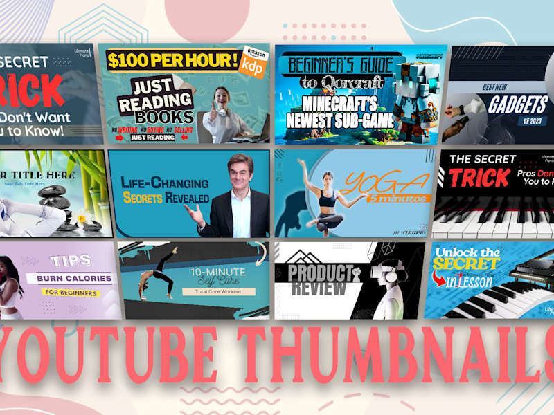 Cover image for YouTube Thumbnails