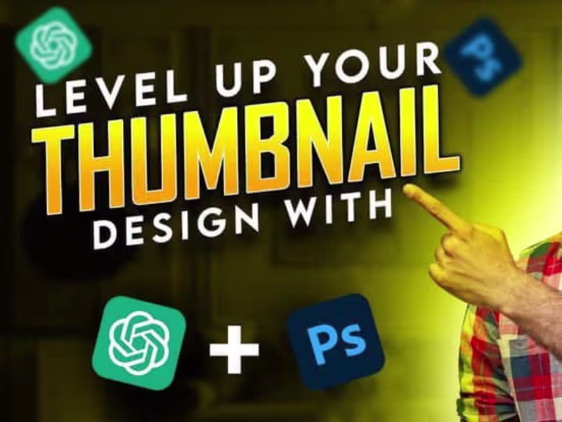 Cover image for I will design catchy youtube thumbnail