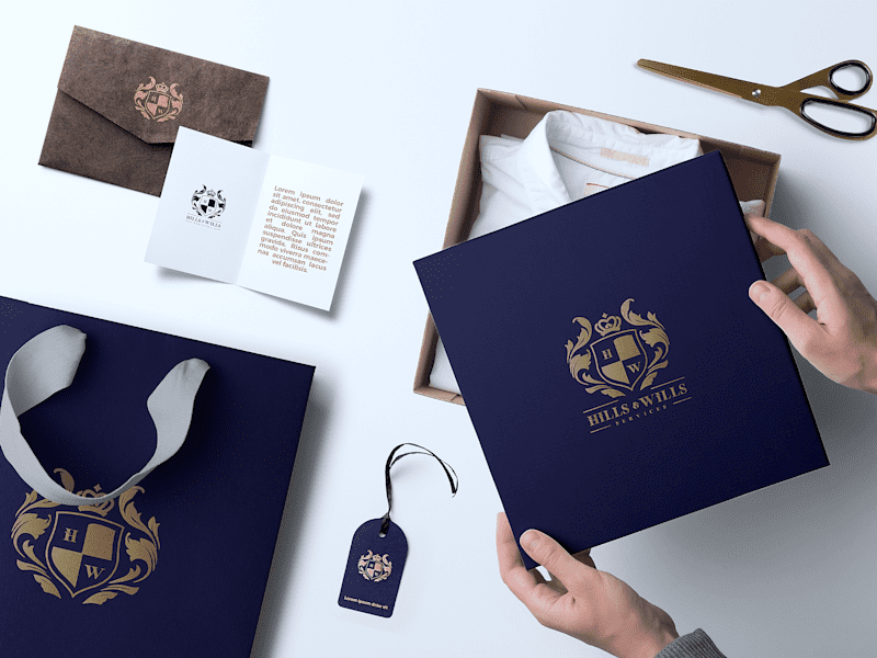 Cover image for Hills & Wills Brand Identity