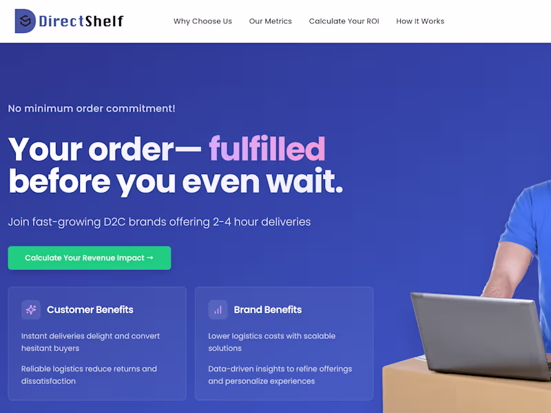 Cover image for DirectShelf | Quick Commerce Solution for D2C Brands