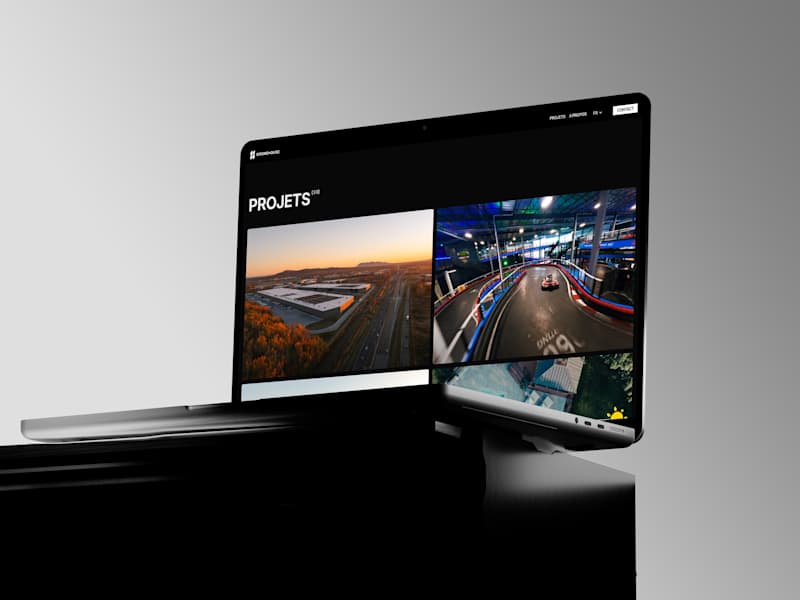 Cover image for Framer Portfolio Website Design for Drone House