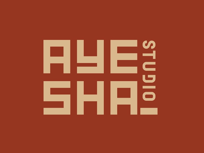 Cover image for AYESHA STUDIO Logo & Branding