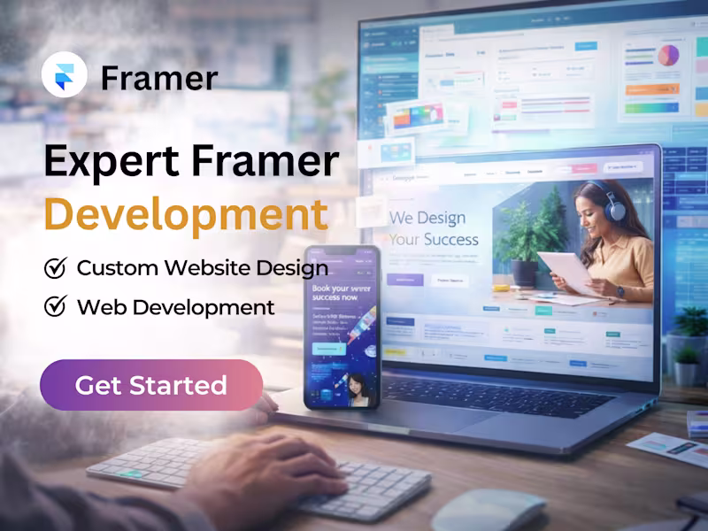 Cover image for Framer Website Designer & Developer