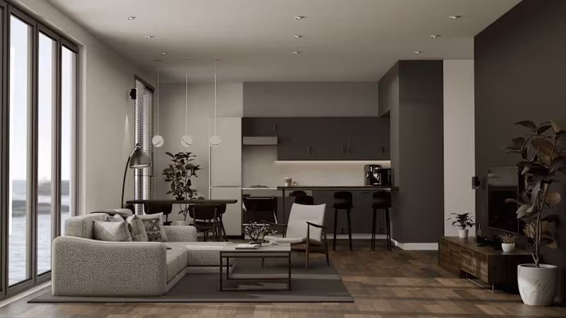 Cover image for Realistic interior