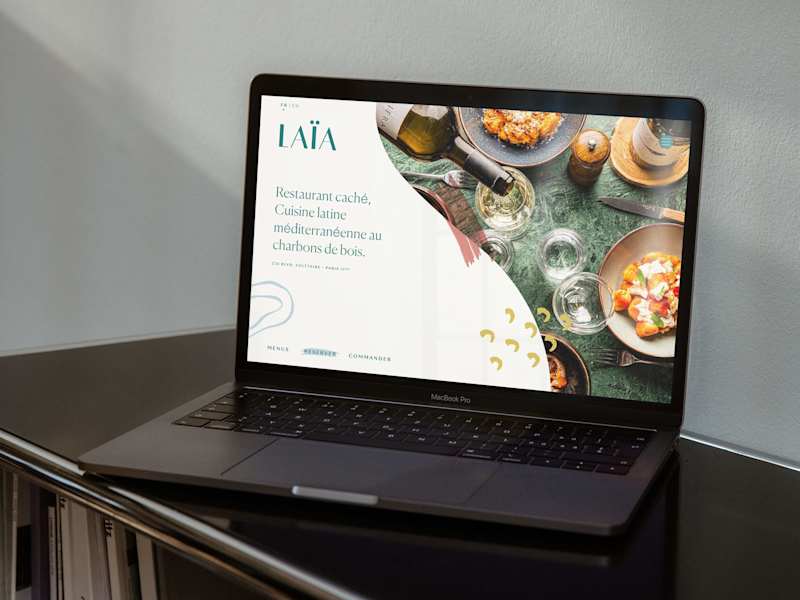 Cover image for Laïa Restaurant Brand & Website