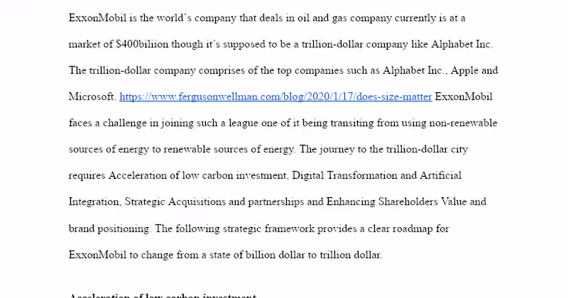 Cover image for ExxonMobil's Trillion-Dollar Growth Strategy