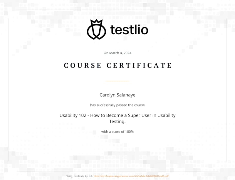 Cover image for Usability testing