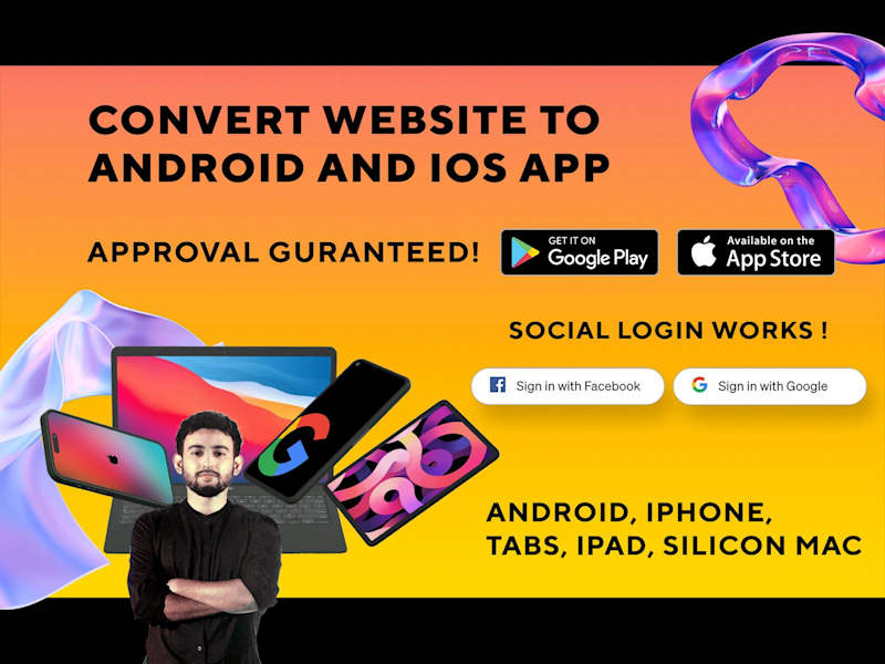 Cover image for Convert your website into professional app that gets approved