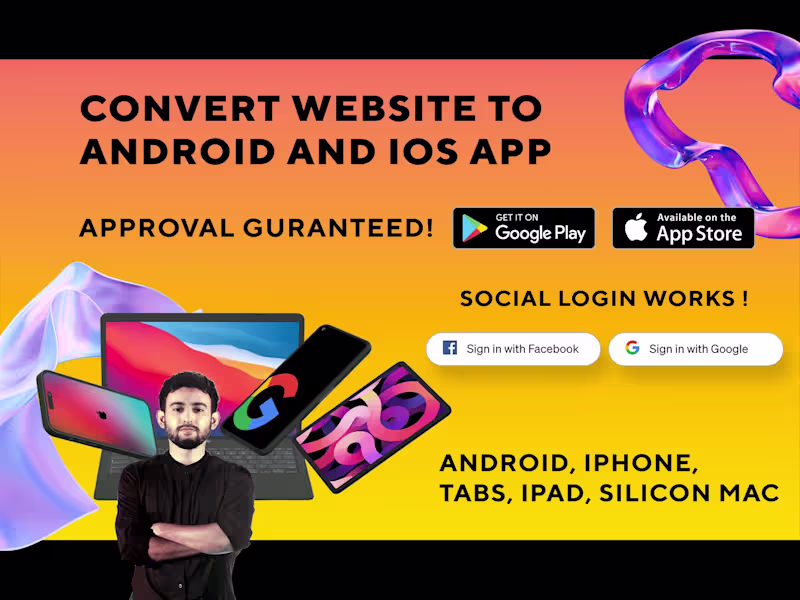 Cover image for Convert your website into professional app that gets approved