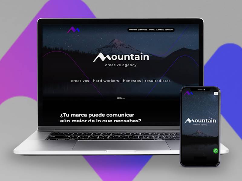 Cover image for Mountain Agency | Responsive Web Development