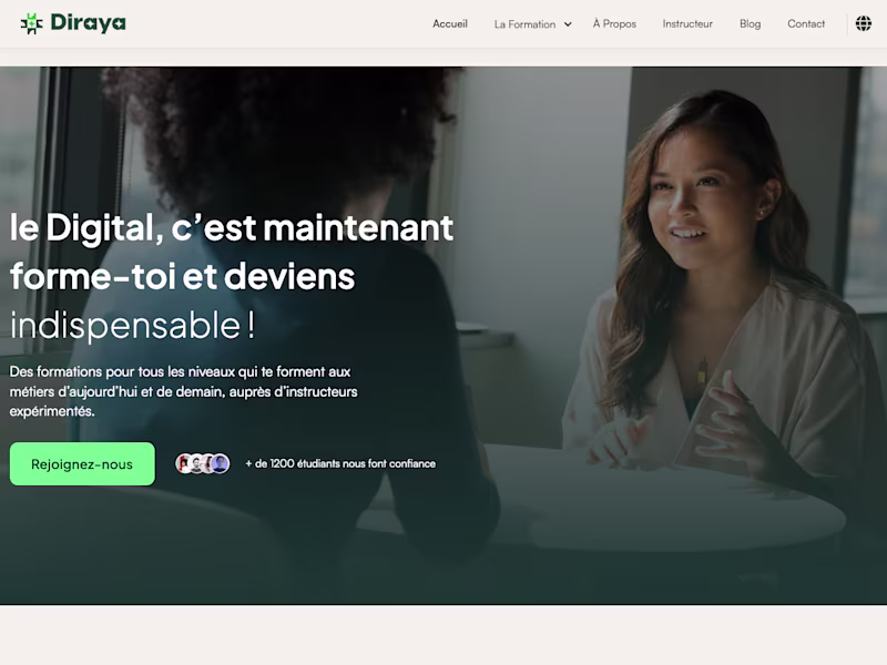 Cover image for Home | Diraya Academy - Online learning platform