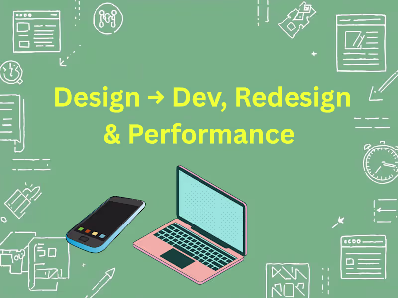 Cover image for Converting Design to Deployed Website and Morden UI