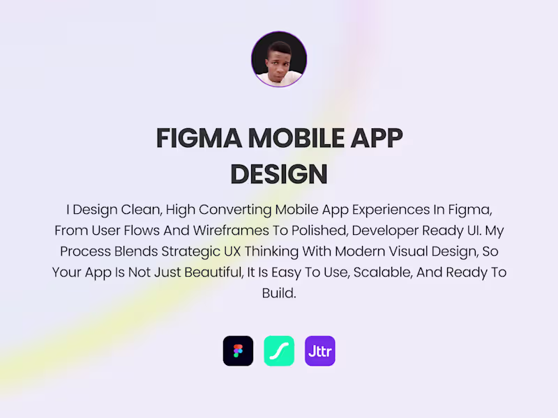 Cover image for Figma Mobile App Design