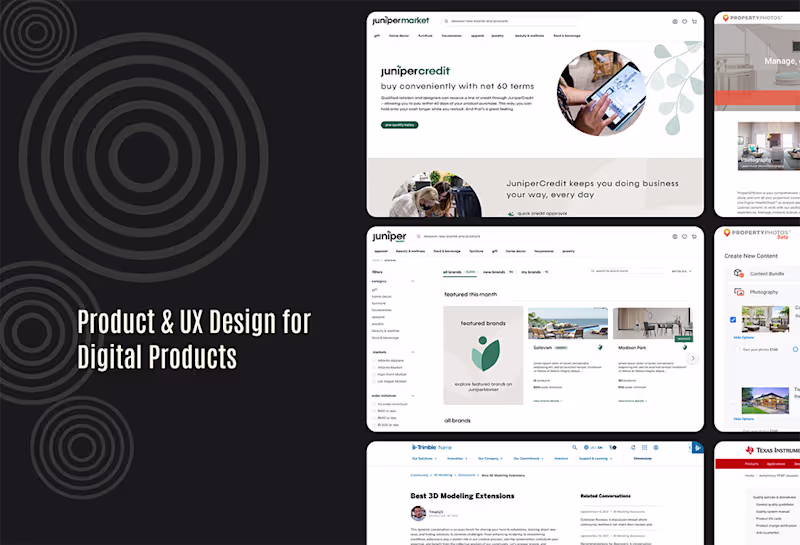 Cover image for Product & UX Design for Digital Products