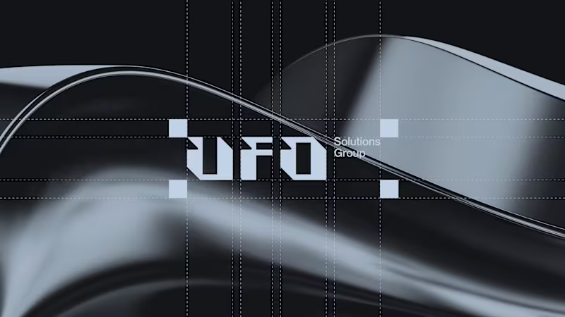 Cover image for UFO — A brand identity for a technology solutions group. Thi...