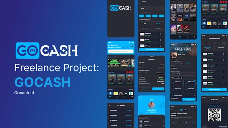 Cover image for Top Up Game Application - Gocash