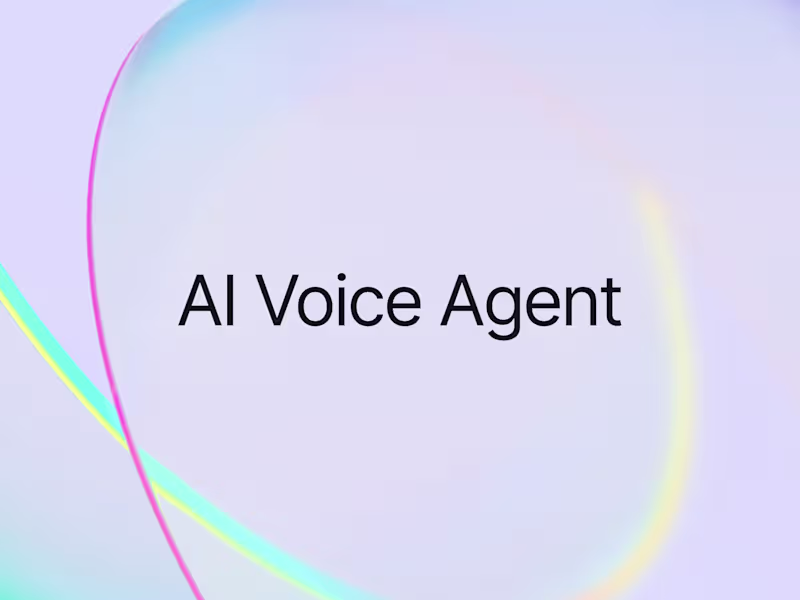 Cover image for AI Voice Agent for Seamless 24/7 Call Automation