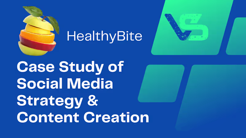 Cover image for HealthyBite – Social Media Strategy & Content Creation | Expert…
