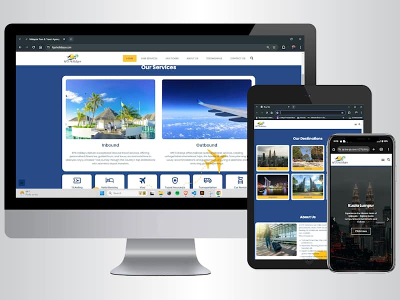 Cover image for Modern Responsive Website Design and Development