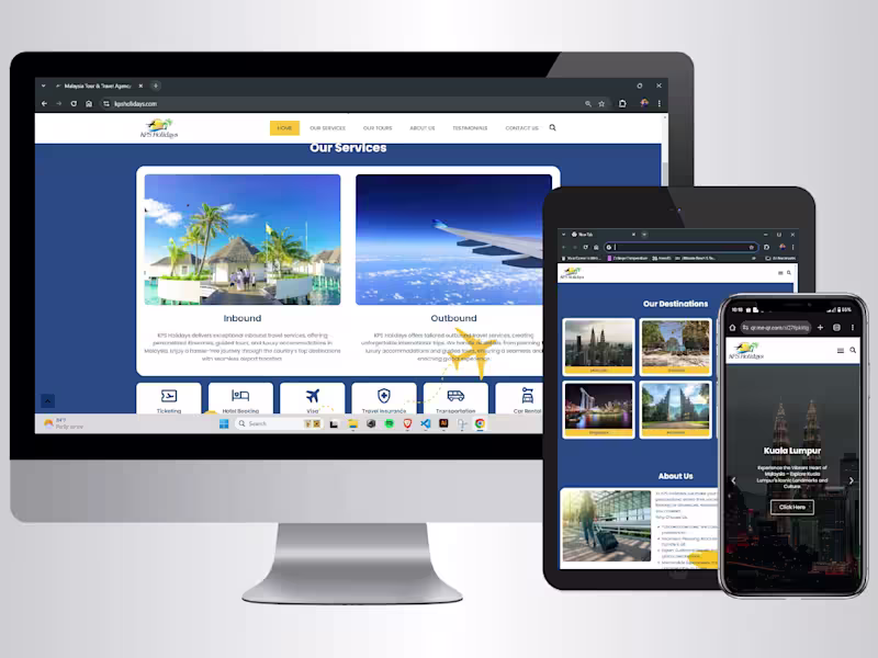 Cover image for Modern Responsive Website Design and Development