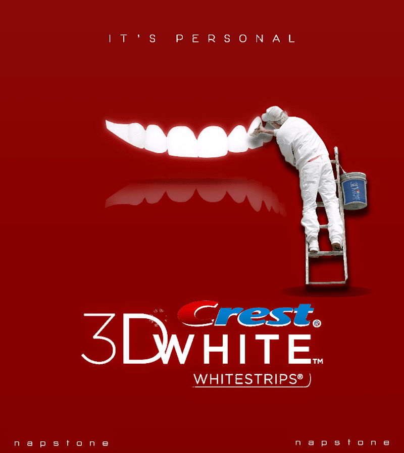 Cover image for Crest White Strips - 'It's Personal' Ad Campaign 