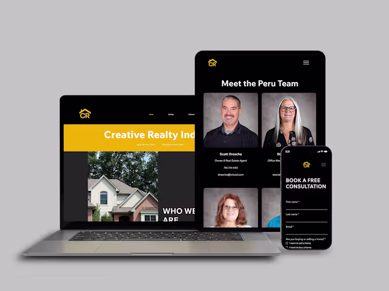 Cover image for Creative Realty Website Design & Photography