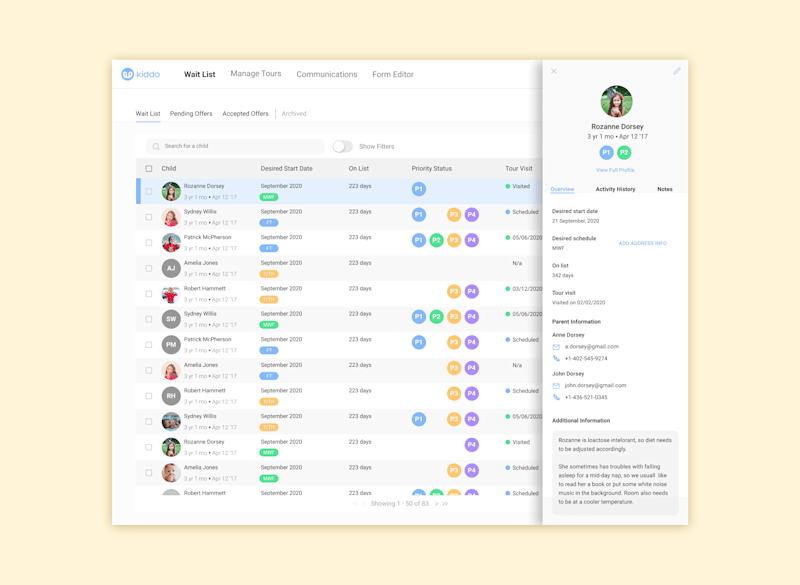 Cover image for Kiddo SAAS Software