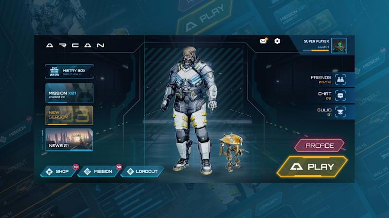 Cover image for Arcan Multiplayer Game