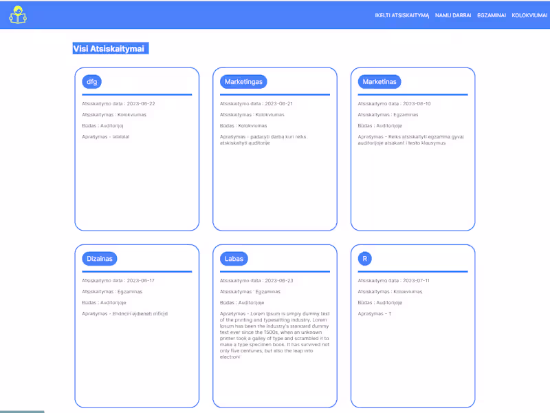 Cover image for Home Work Page