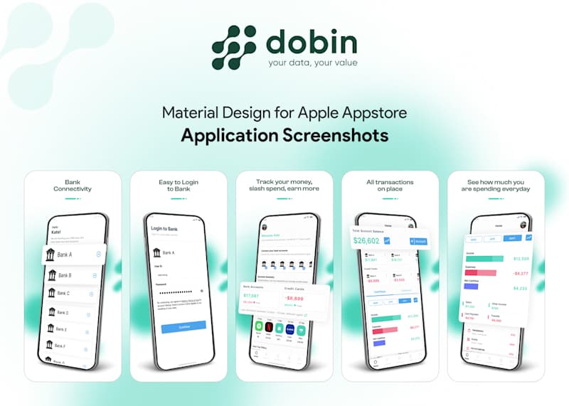 Cover image for Fintech Mobile App UI/UX Design – Expense Tracker & Rewards