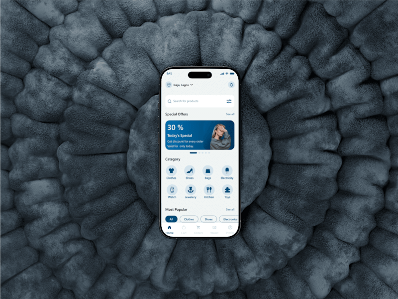 Cover image for e-commerce store Home page