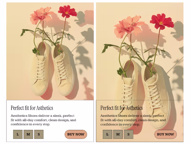 Cover image for Built this product card for Framer. Great for branded e-comm...