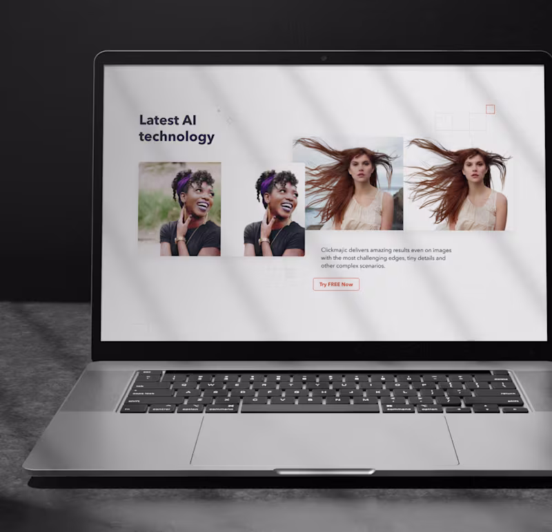 Cover image for AI-powered background removal web service design