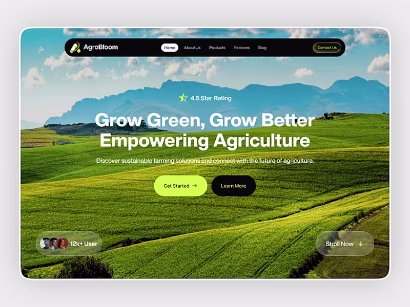 Cover image for Agrobloom — Marketplace Platform Redesign