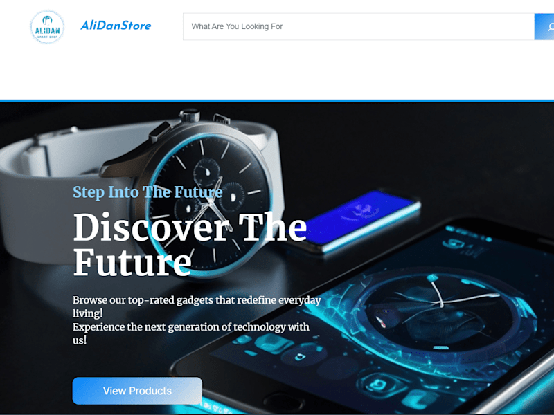 Cover image for  AlidanStore – A Custom E-commerce | Marketing Platform.