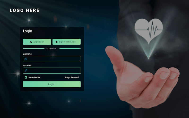 Cover image for Medical Login Screen