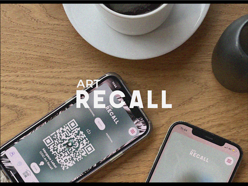 Cover image for Art Recall - branding and UX/UI