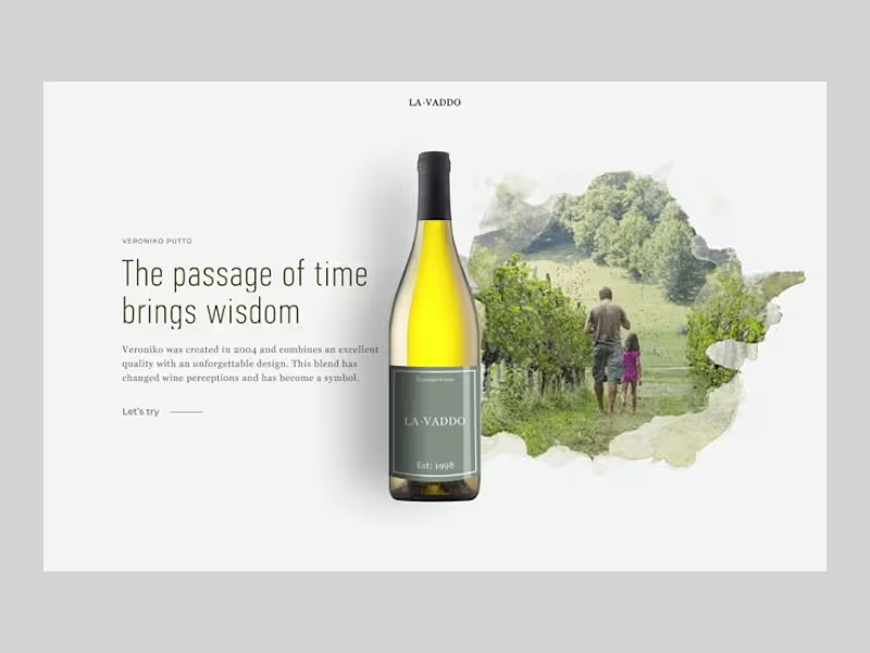 Cover image for Wine E-commerce website.