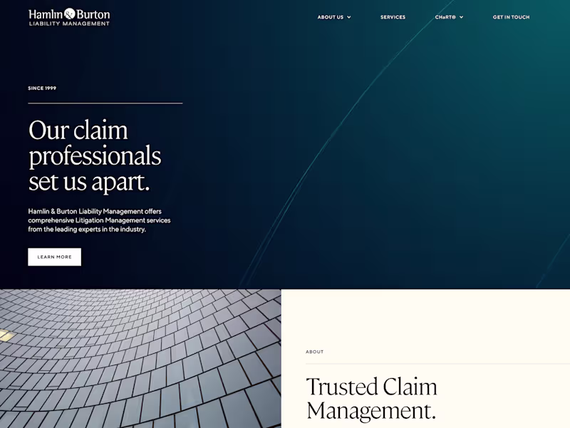 Cover image for Hamlin & Burton Website