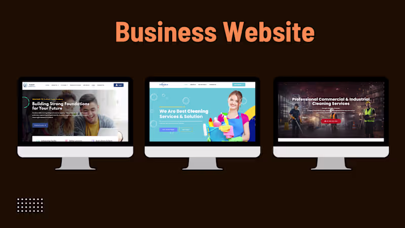 Cover image for Business Website Design