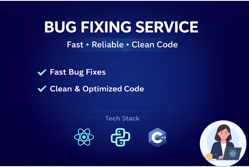 Cover image for Technical Bug Fixing & Software Optimization