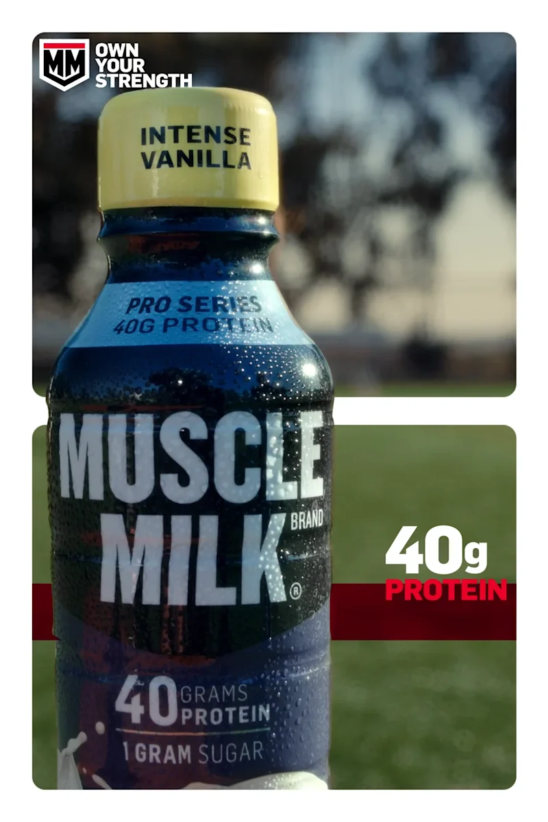 Cover image for MuscleMilk Social Ad
