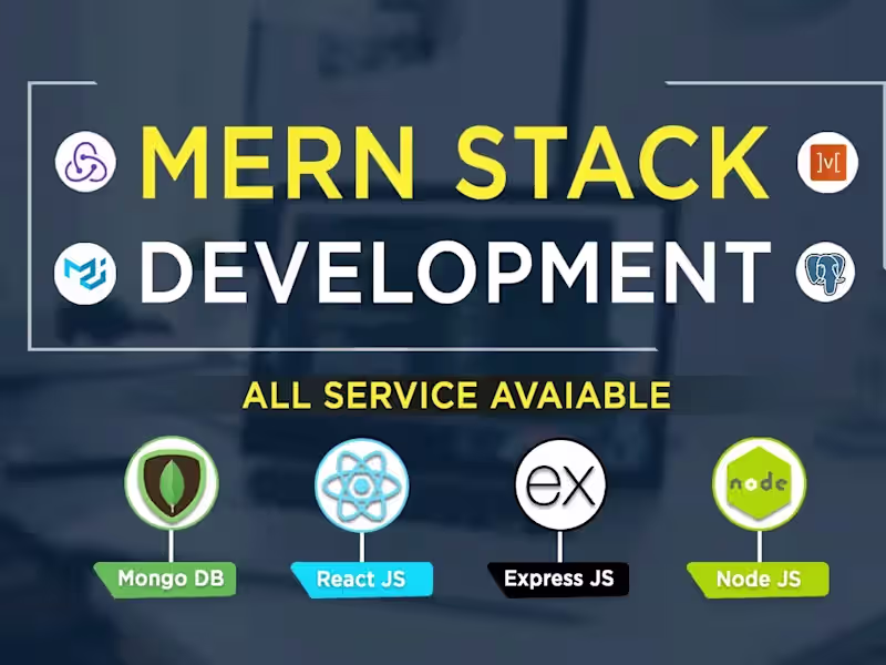 Cover image for Custom Web Application Development with MERN Stack