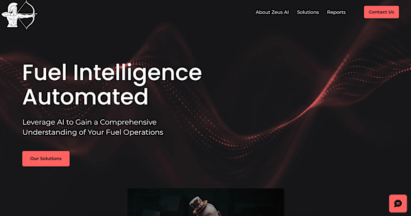 Cover image for Zeus AI Intelligence Group Website Redesign