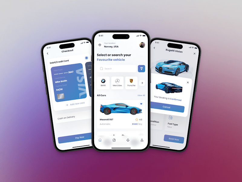 Cover image for Cruizo Car Rental App UI/UX Design