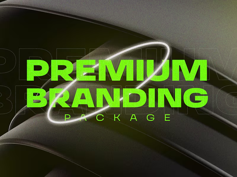 Cover image for Premium Branding | Full Brand Identity Design. 