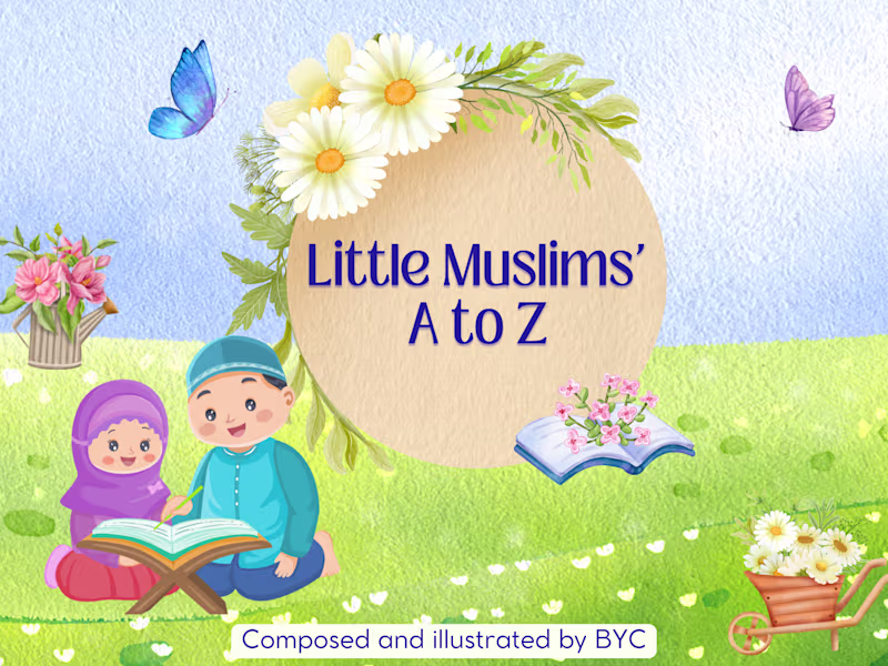 Cover image for book for kids designed